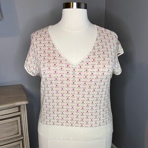 ModCloth In The Details Short Sleeve Sweater in 1X